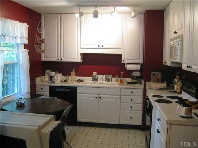 3806 Wester Road Raleigh, NC 27604 - Photo 3 of 12 Updated Kitchen including cabinets, refrigerator STAYS!