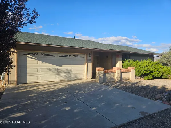 a view of a house with a patio
