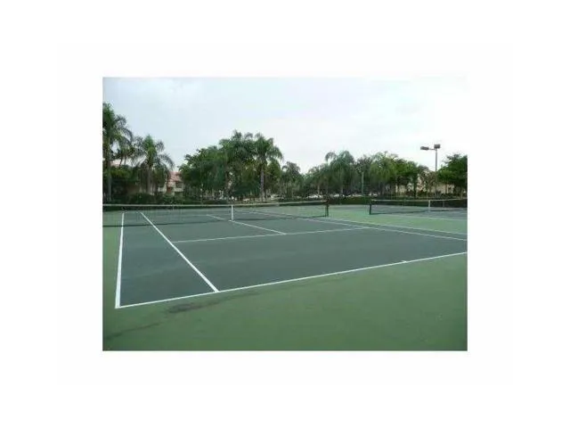 a view of a tennis court