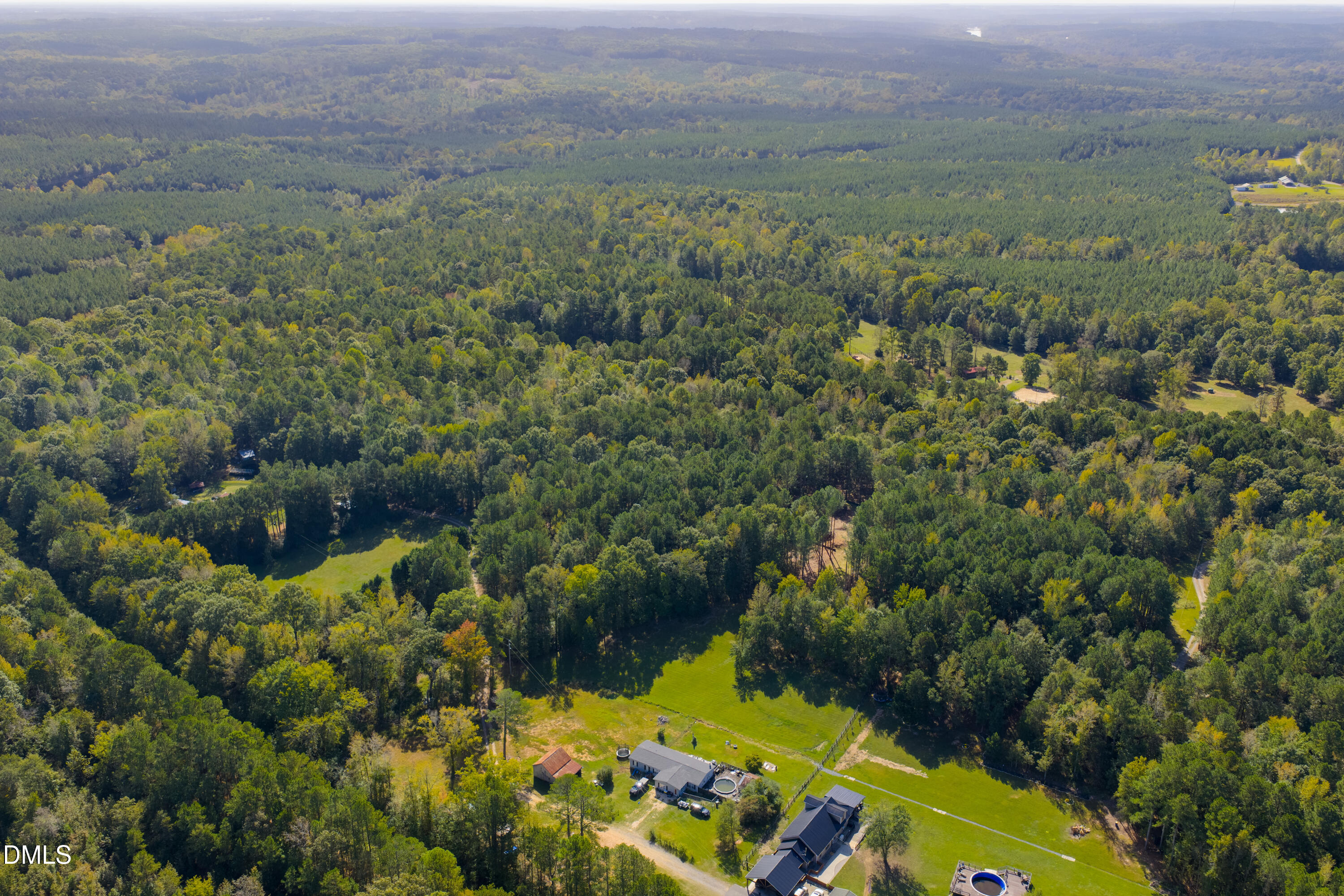 262 Ellis Road Moncure, NC 27559 - Photo 3 of 30 an aerial view of a house with a yard