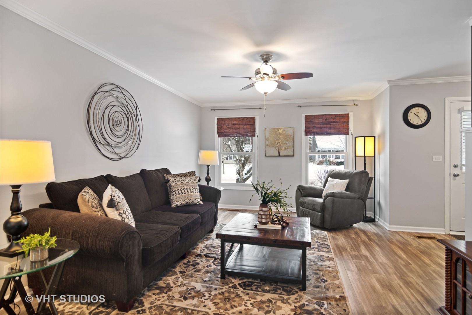 704 Cherry Valley Road Vernon Hills, IL 60061 - Photo 4 of 21 a living room with furniture a rug and a window