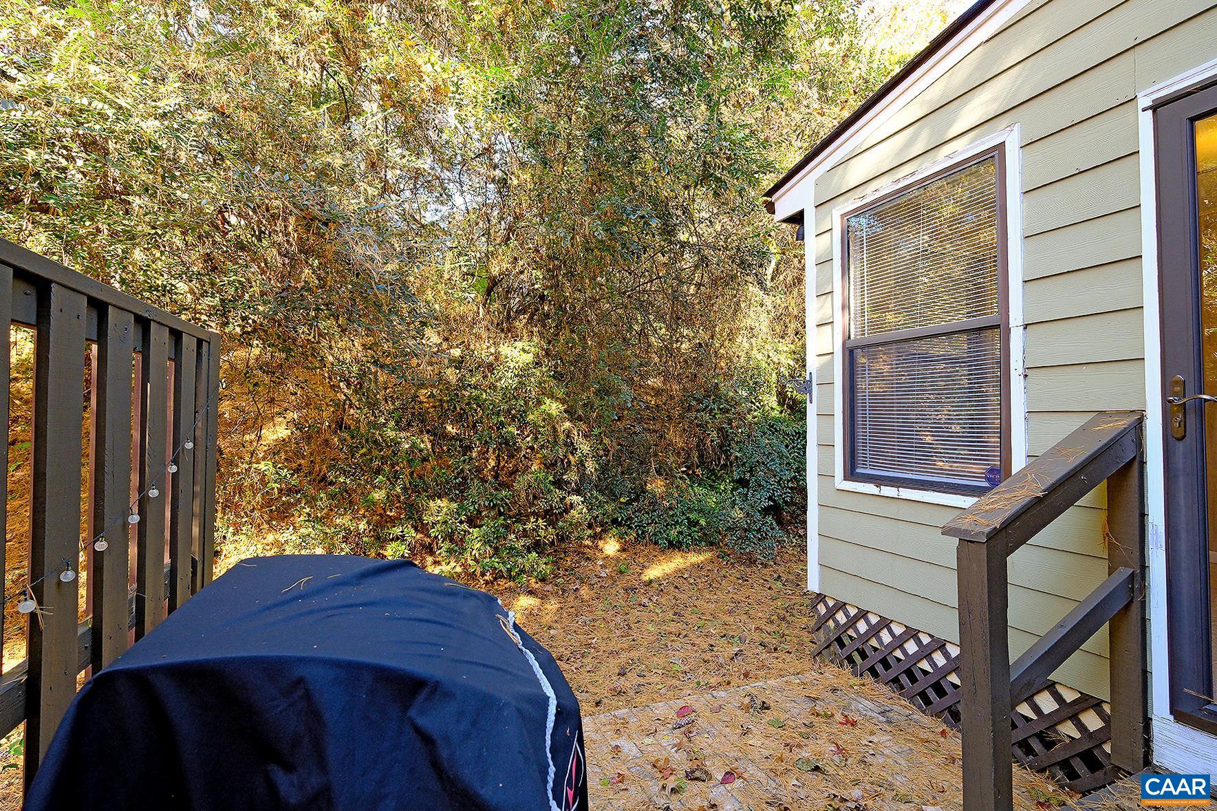 964 Sutton Court Charlottesville, VA 22901 - Photo 17 of 20 a view of a backyard with small cabin