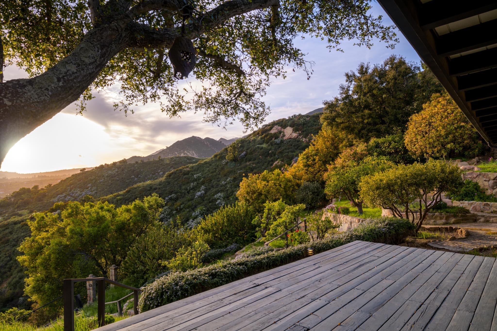 909 Park Lane Montecito, CA 93108 - Photo 11 of 39 a view of outdoor space with mountain view