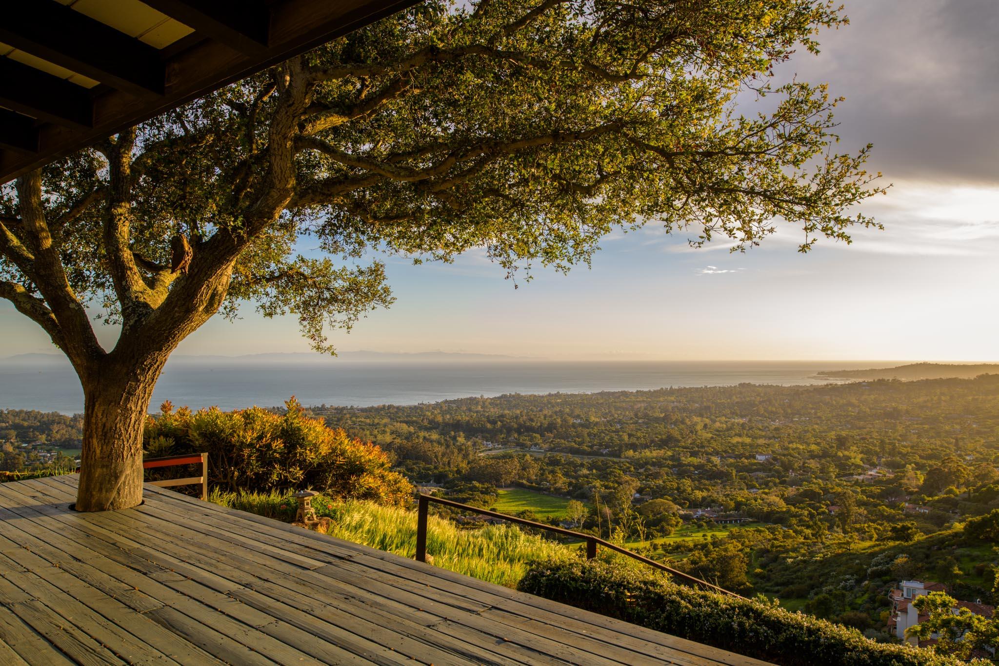 909 Park Lane Montecito, CA 93108 - Photo 12 of 39 an outdoor view of house with ocean view