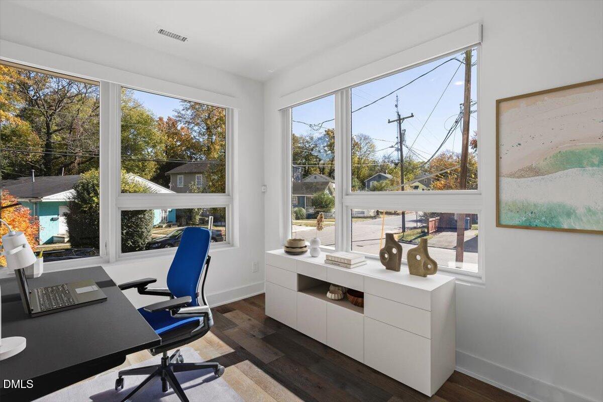 603 North Queen Street Durham, NC 27701 - Photo 7 of 40 a view of a workspace with a window