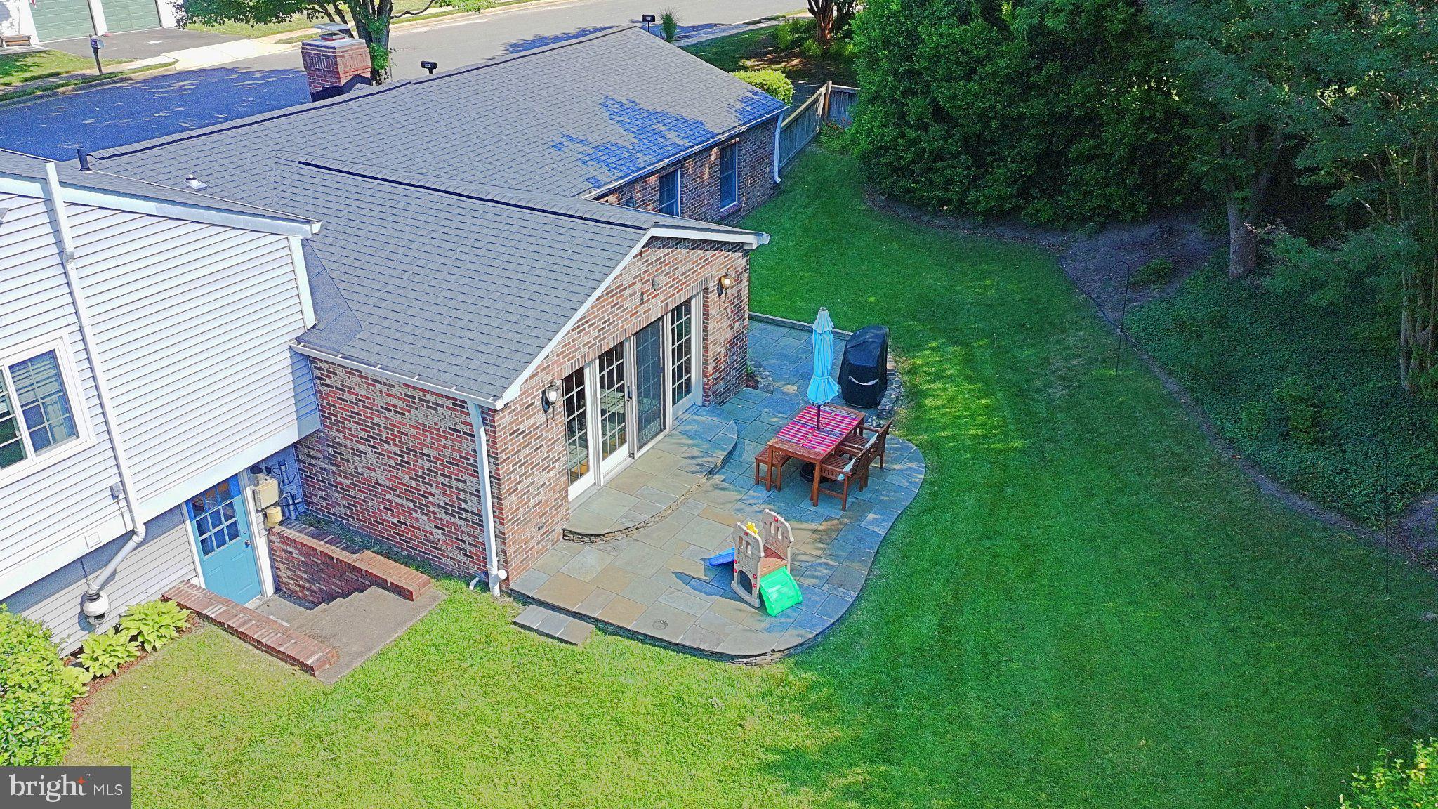 8097 Winding Way Court Springfield, VA 22153 - Photo 6 of 44 Charming backyard retreat with patio.