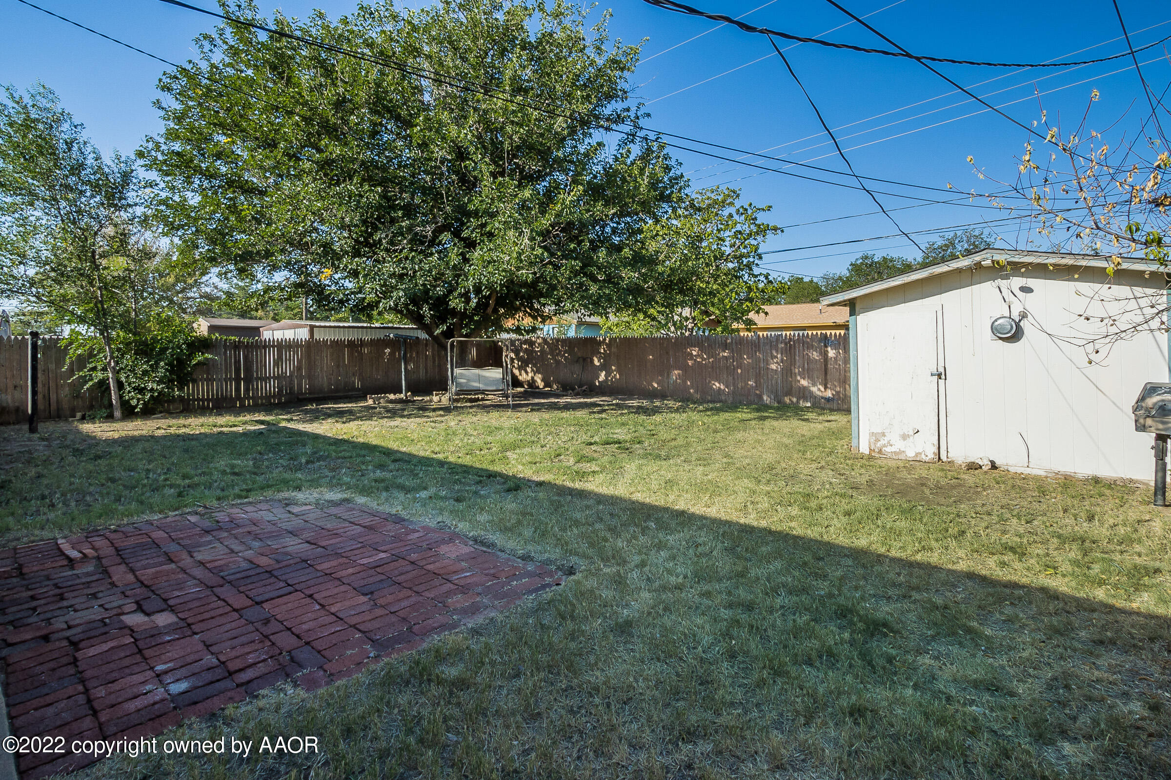 5308 Parker Street Amarillo, TX 79110 - Photo 15 of 16 015_Back Yard