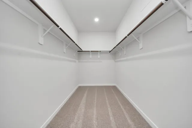 a view of a big room with wooden floor