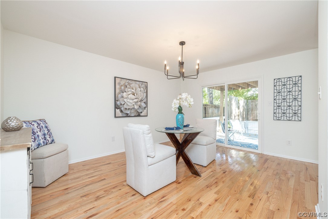 1701 Quail Covey Road Henrico, VA 23238 - Photo 11 of 45 a living room with furniture and a wooden floor