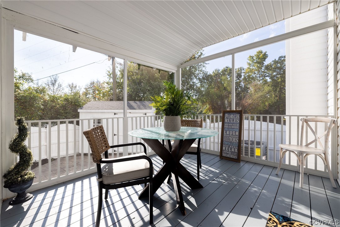 1701 Quail Covey Road Henrico, VA 23238 - Photo 36 of 45 a view of a two chairs and table in the balcony