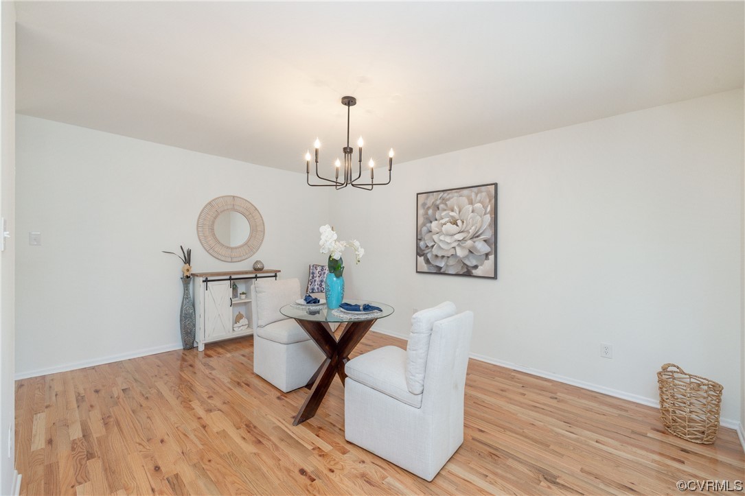 1701 Quail Covey Road Henrico, VA 23238 - Photo 10 of 45 a view of a dining room with furniture