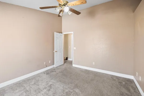 a view of closet area