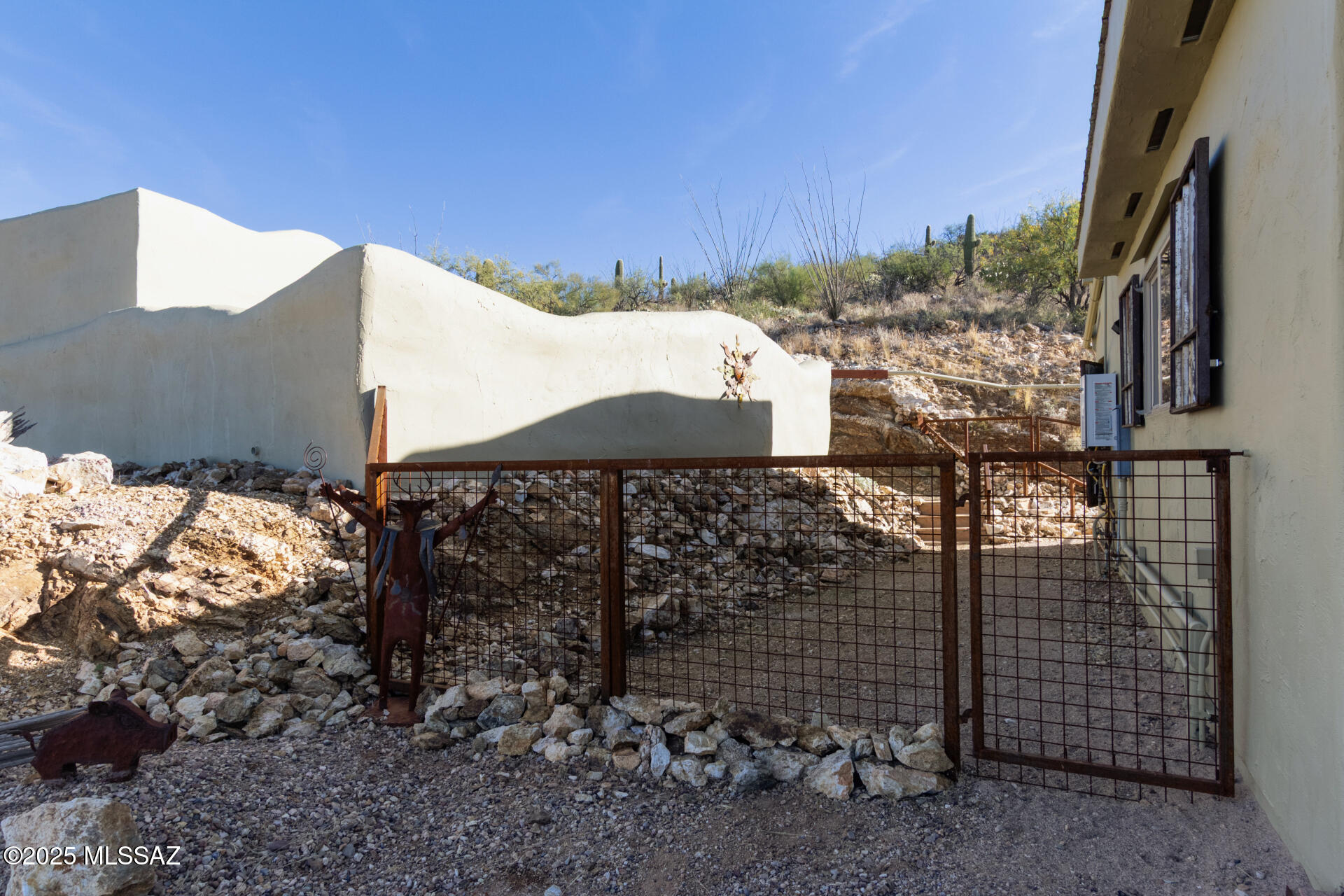 8491 South Pistol Hill Road Vail, AZ 85641 - Photo 38 of 50 Custom Fence for furry family members