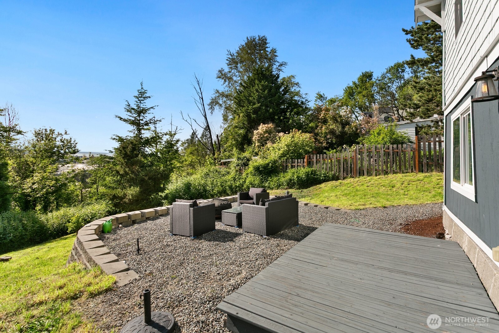 2323 12th Avenue South Seattle, WA 98144 - Photo 32 of 36 a view of a backyard with sitting area