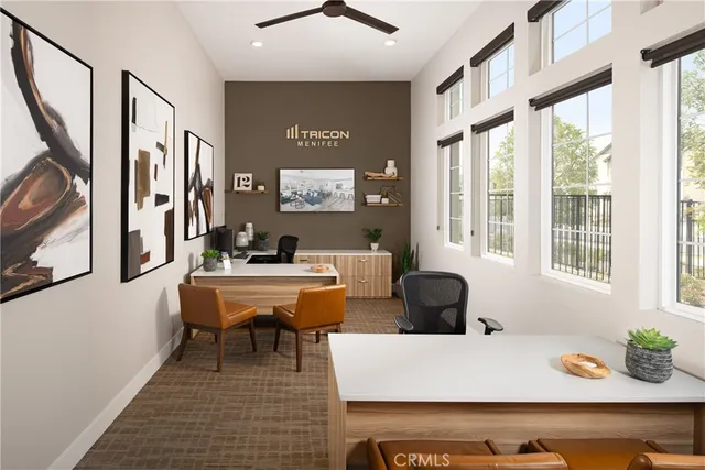 a view of a terrace with chairs