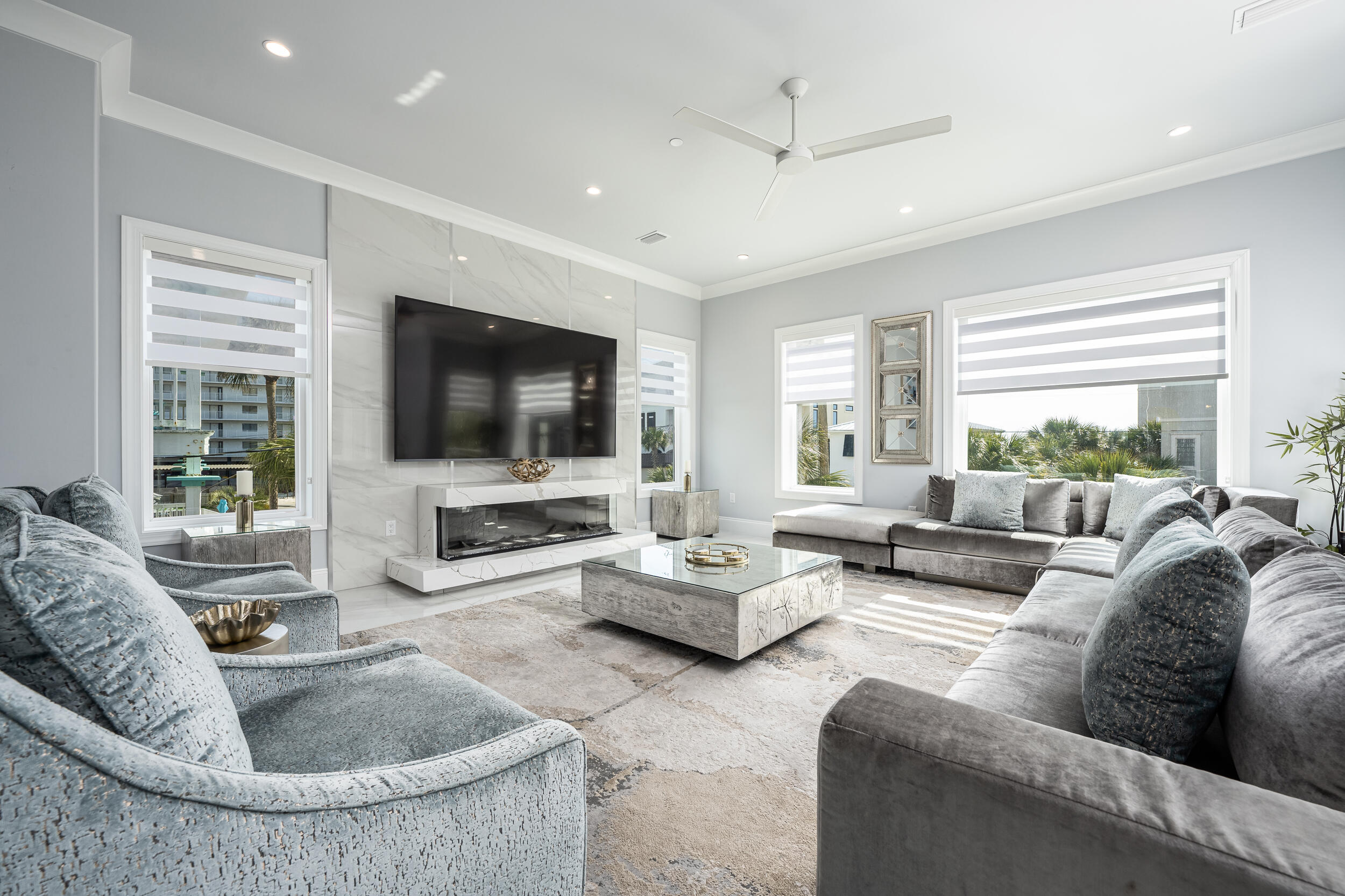 244 Open Gulf Street Miramar Beach, FL 32550 - Photo 30 of 151 a living room with furniture and a flat screen tv