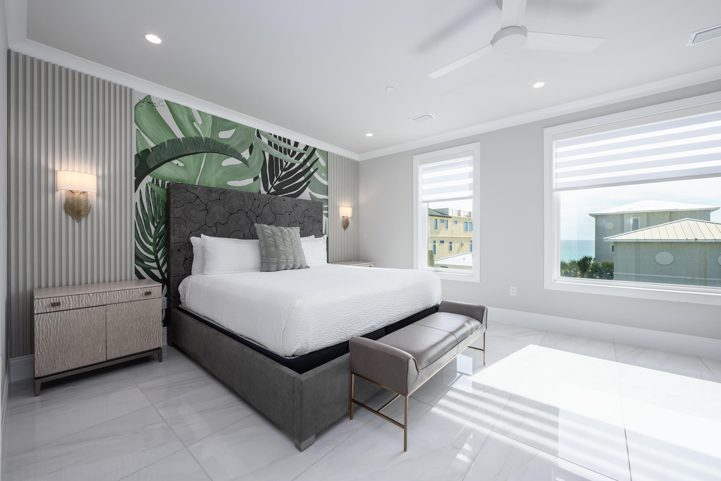 244 Open Gulf Street Miramar Beach, FL 32550 - Photo 57 of 151 a bed sitting in a bedroom next to a window