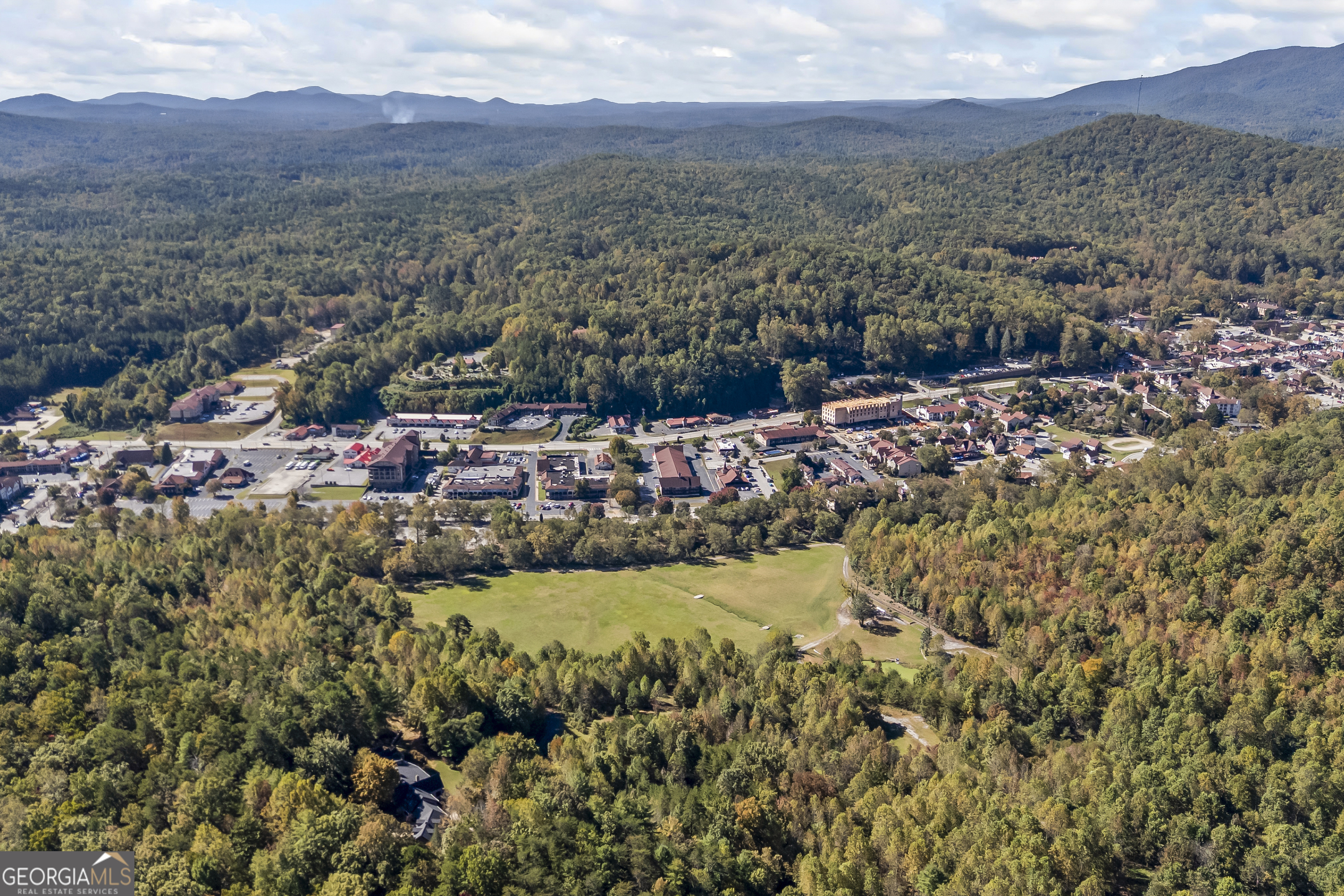 159 Zeppelin Strasse Helen, GA 30545 - Photo 80 of 95 a view of a city with mountains in the background
