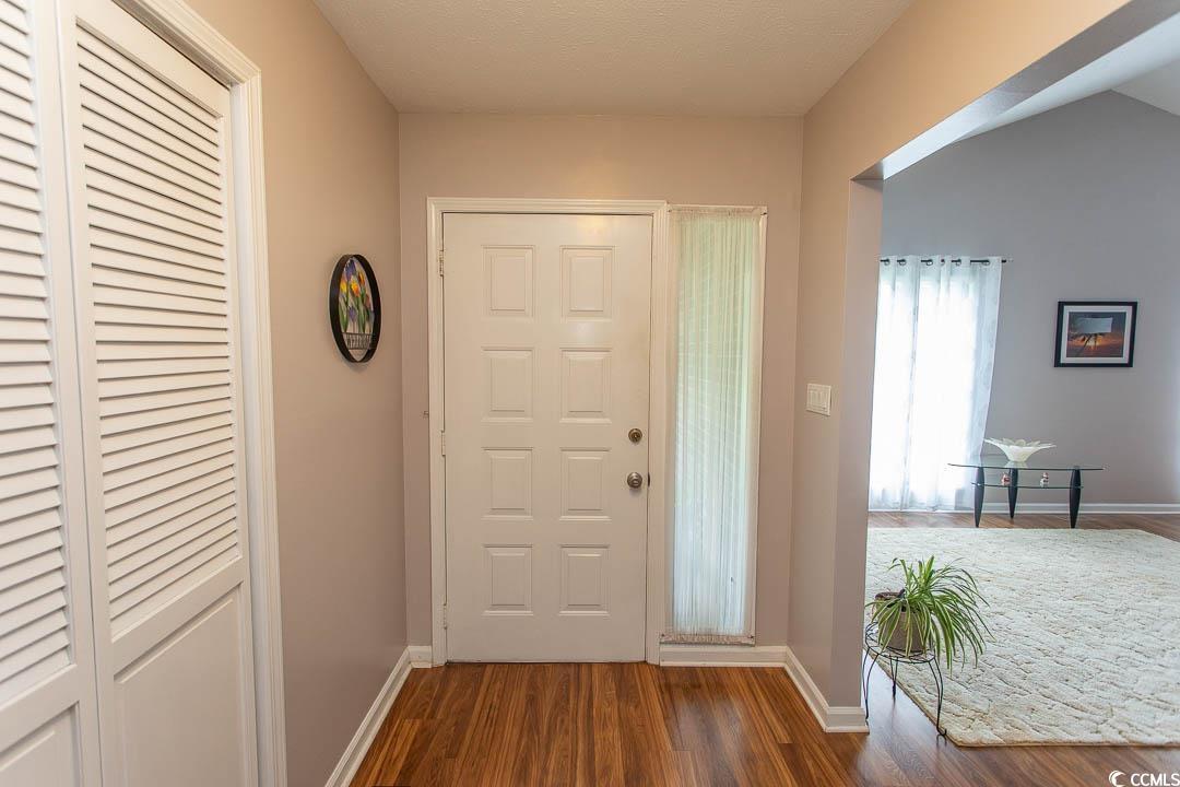 18 Pine Valley Lane Surfside Beach, SC 29575 - Photo 8 of 35 Entrance foyer featuring wood finished floors and baseboards