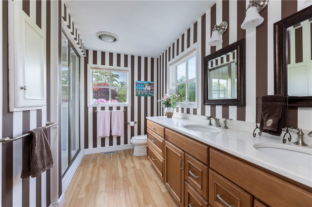 15 Reliance Drive Bristol, RI 02809 - Photo 21 of 38 primary suite bathroom with steam shower