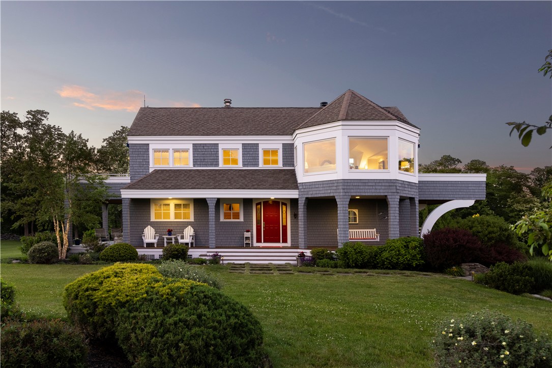 15 Reliance Drive Bristol, RI 02809 - Photo 32 of 38 sunset from the front