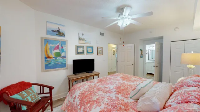 a view of a fountain in front of a house
