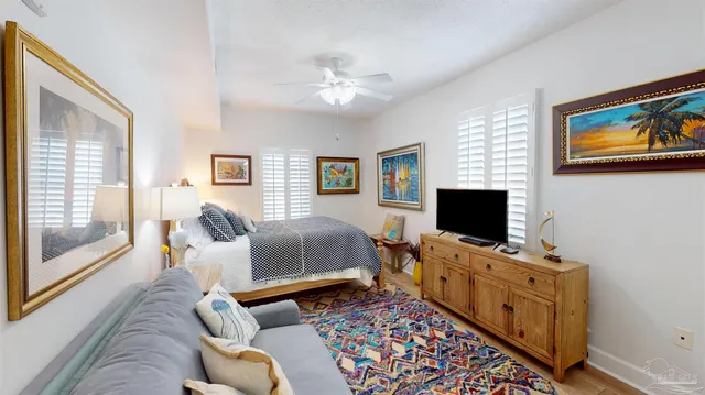 a view of building with outdoor space