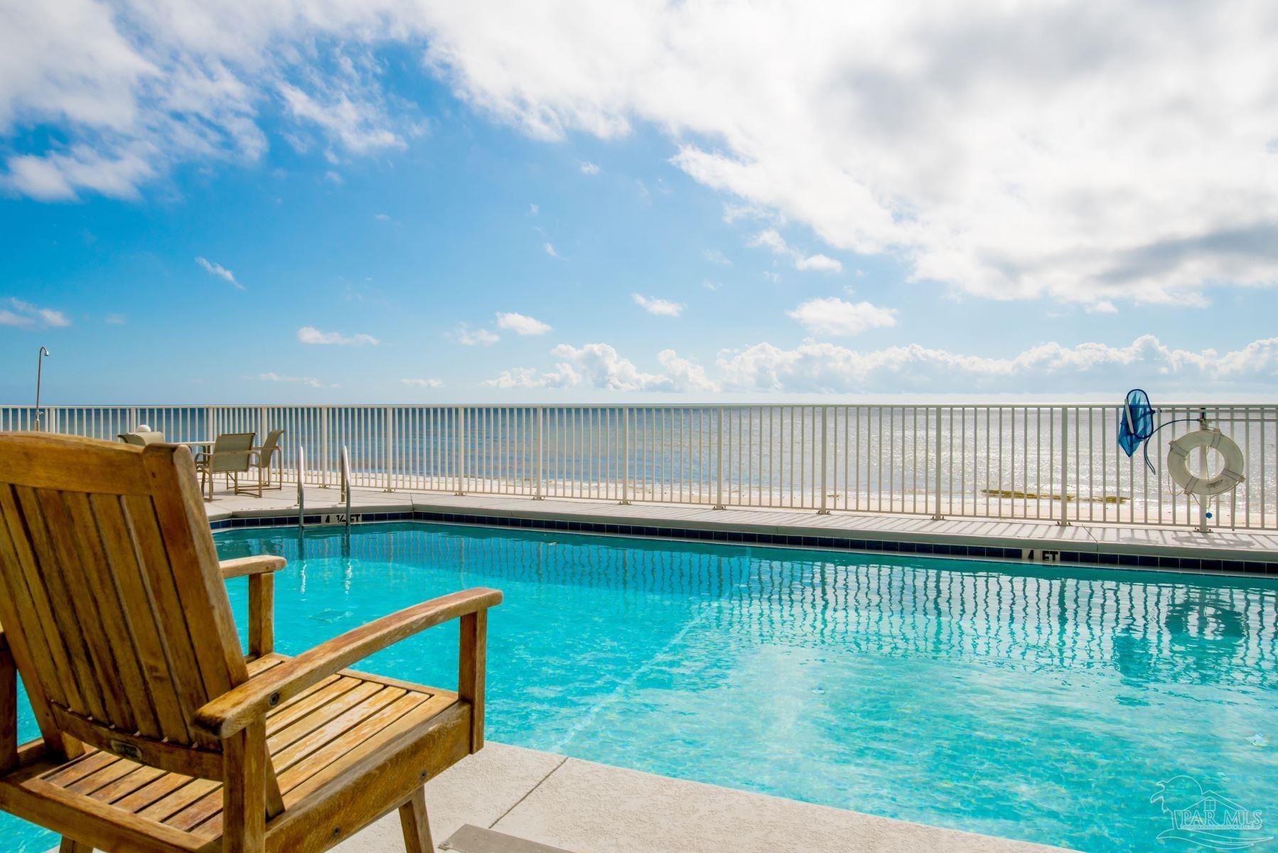 14511 Perdido Key Drive, Unit 1301 Perdido Key, FL 32507 - Photo 65 of 65 a view of a swimming pool with a deck