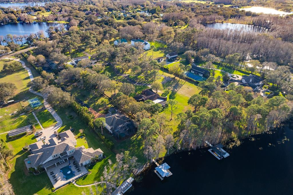 10101 Tarpon Springs Road Odessa, FL 33556 - Photo 41 of 53 an aerial view of residential house with outdoor space and swimming pool