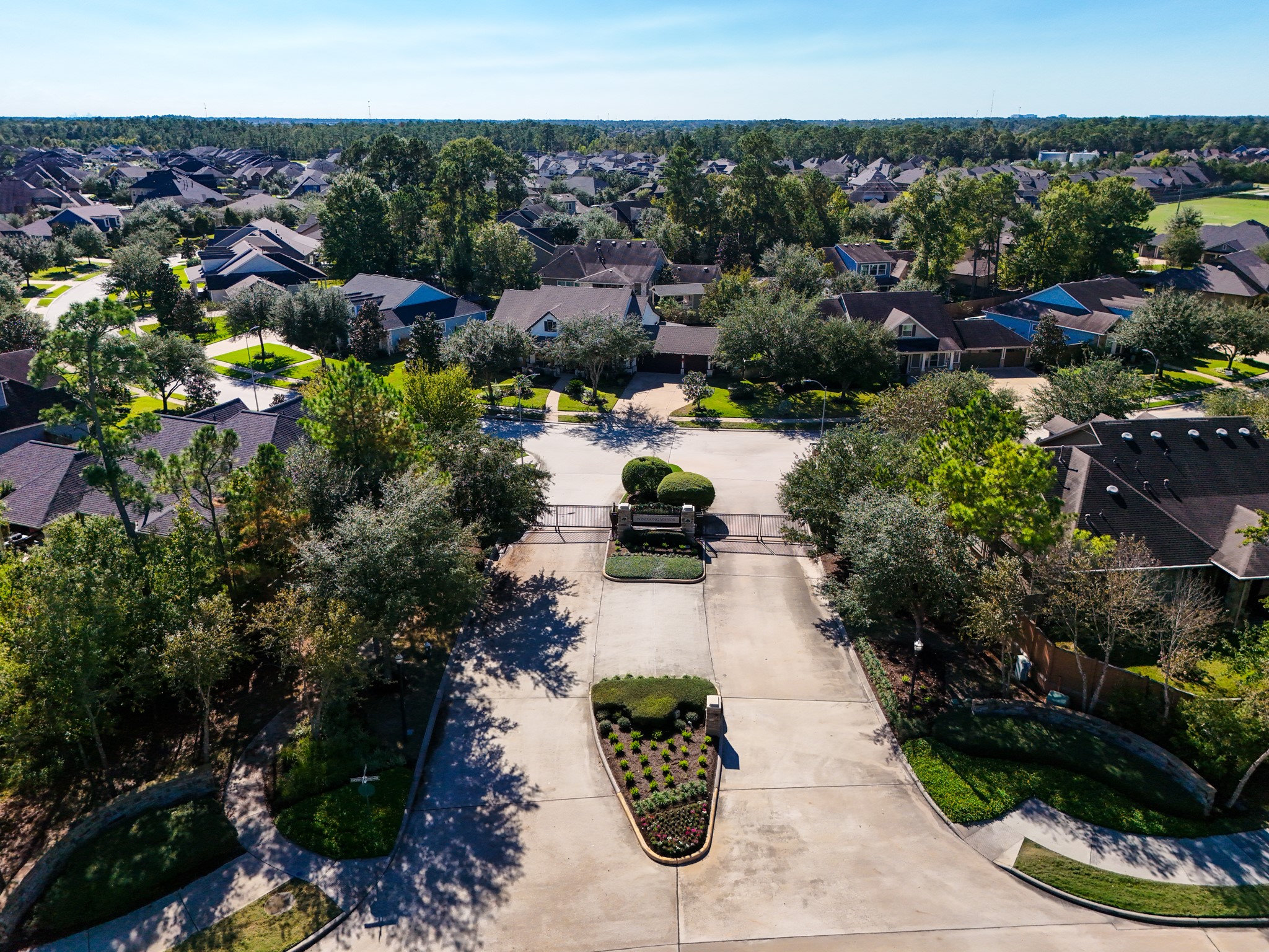 3710 Snowden Point Lane Spring, TX 77386 - Photo 44 of 50 Feel a sense of community and tranquility living just beyond these gates. Ideal for homebuyers seeking a peaceful setting with no thru traffic.