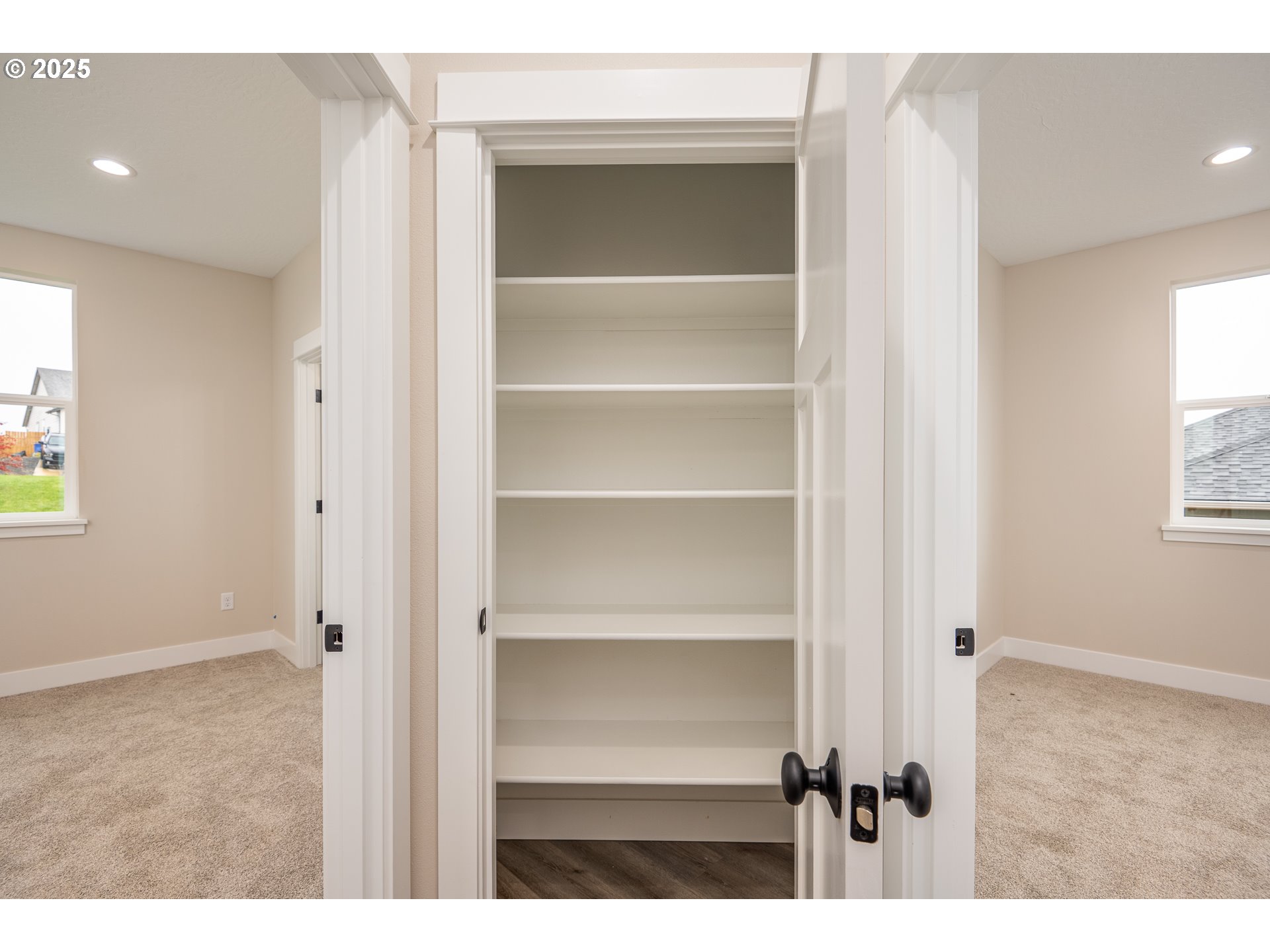 160 Wil Way Winston, OR 97496 - Photo 26 of 37 a view of an empty room with closet and a window