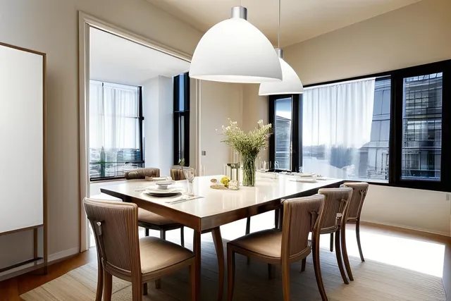 a view of a terrace with sitting space