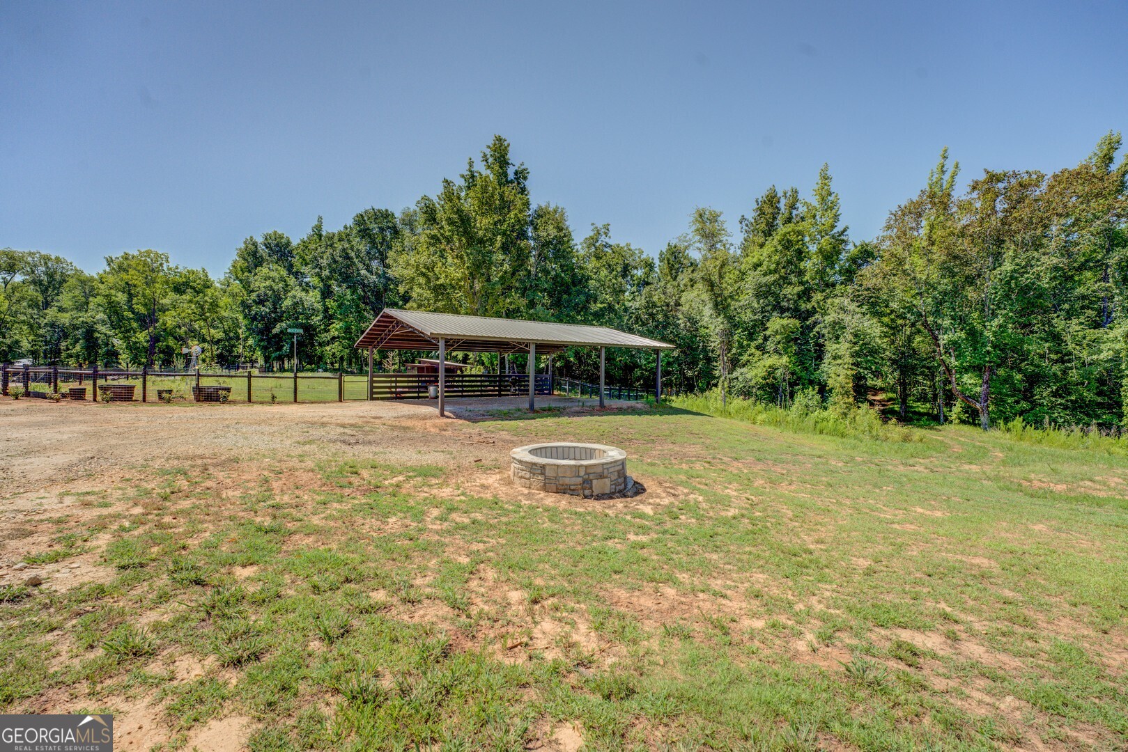 4348 Marshall Stewart Road Southwest Crawfordville, GA 30631 - Photo 45 of 120 a view of a house with swimming pool