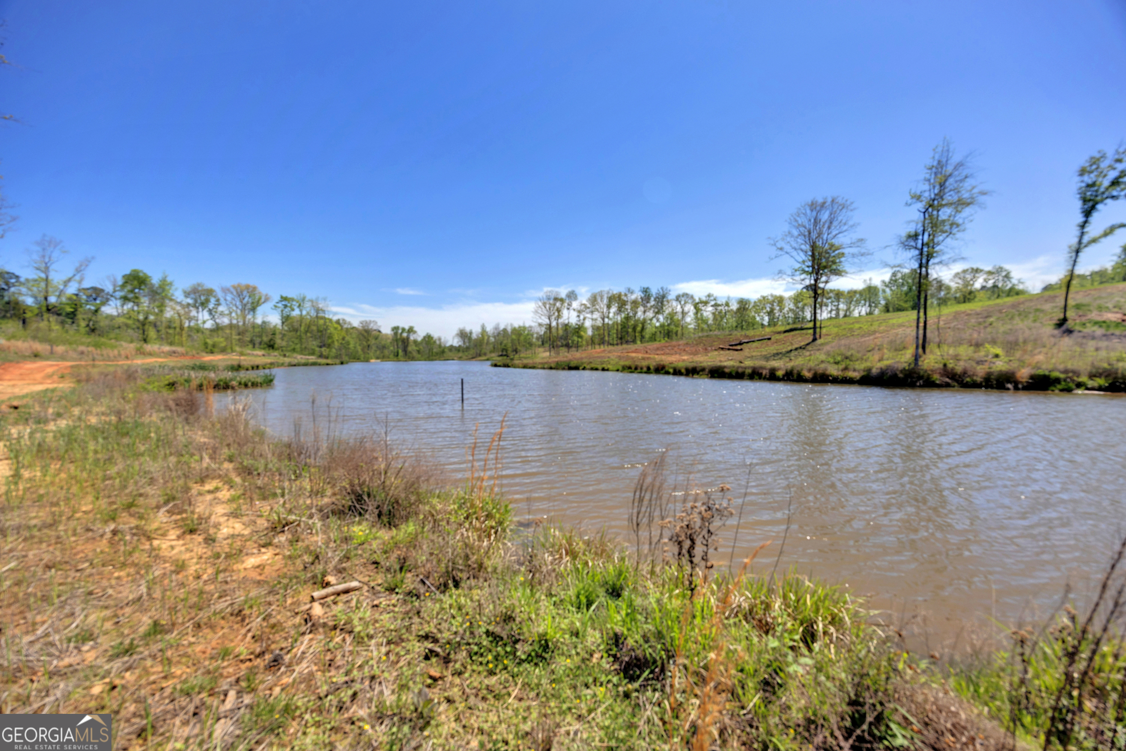 4348 Marshall Stewart Road Southwest Crawfordville, GA 30631 - Photo 89 of 120 a view of a lake with houses in the back