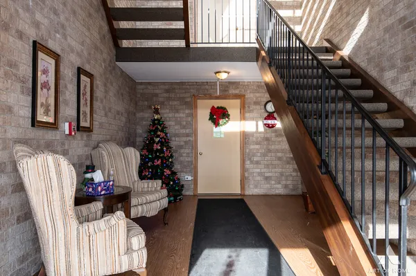 a view of entryway and hall