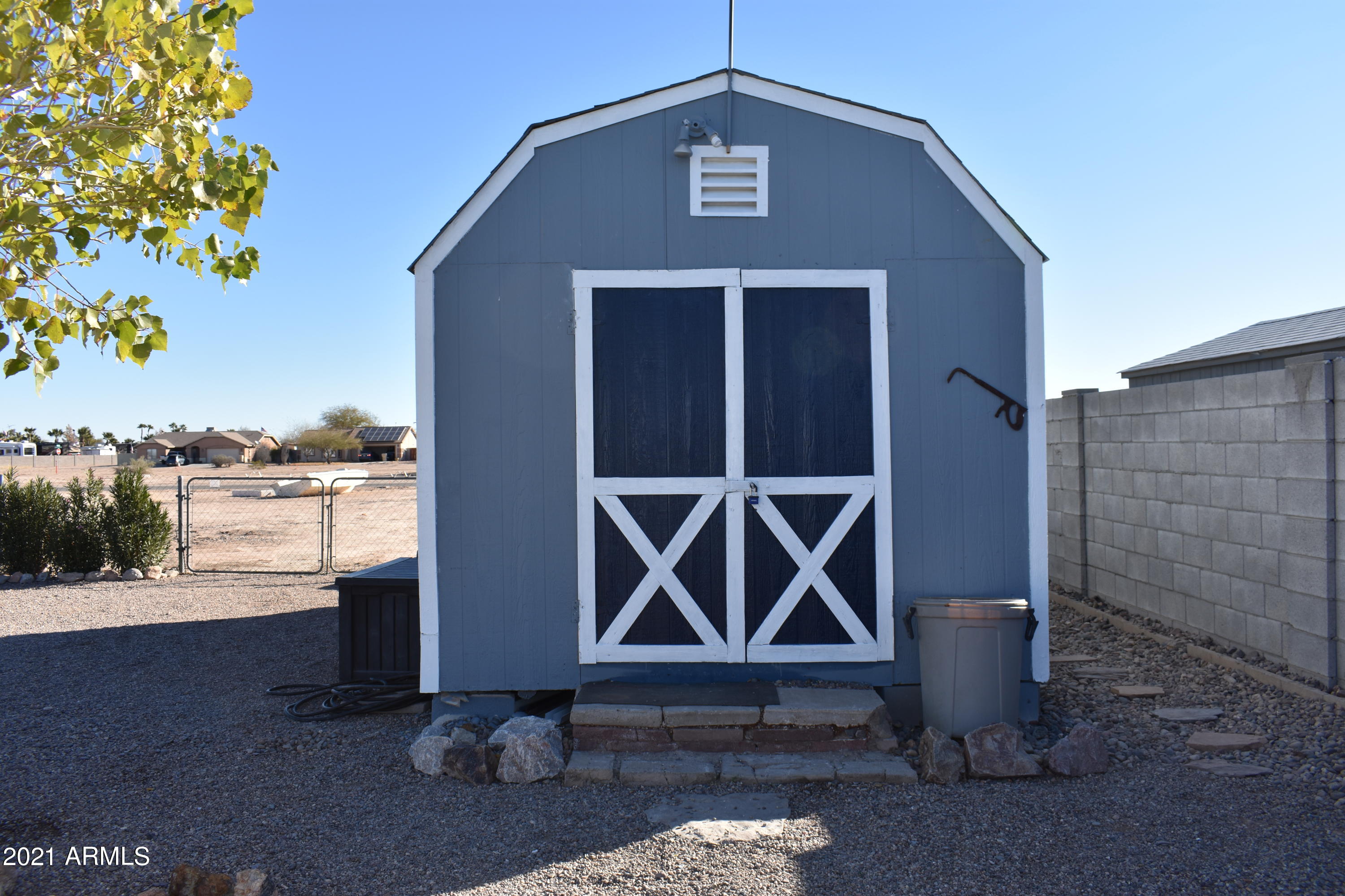 14259 Padres Road Arizona City, AZ 85123 - Photo 39 of 39 Storage shed