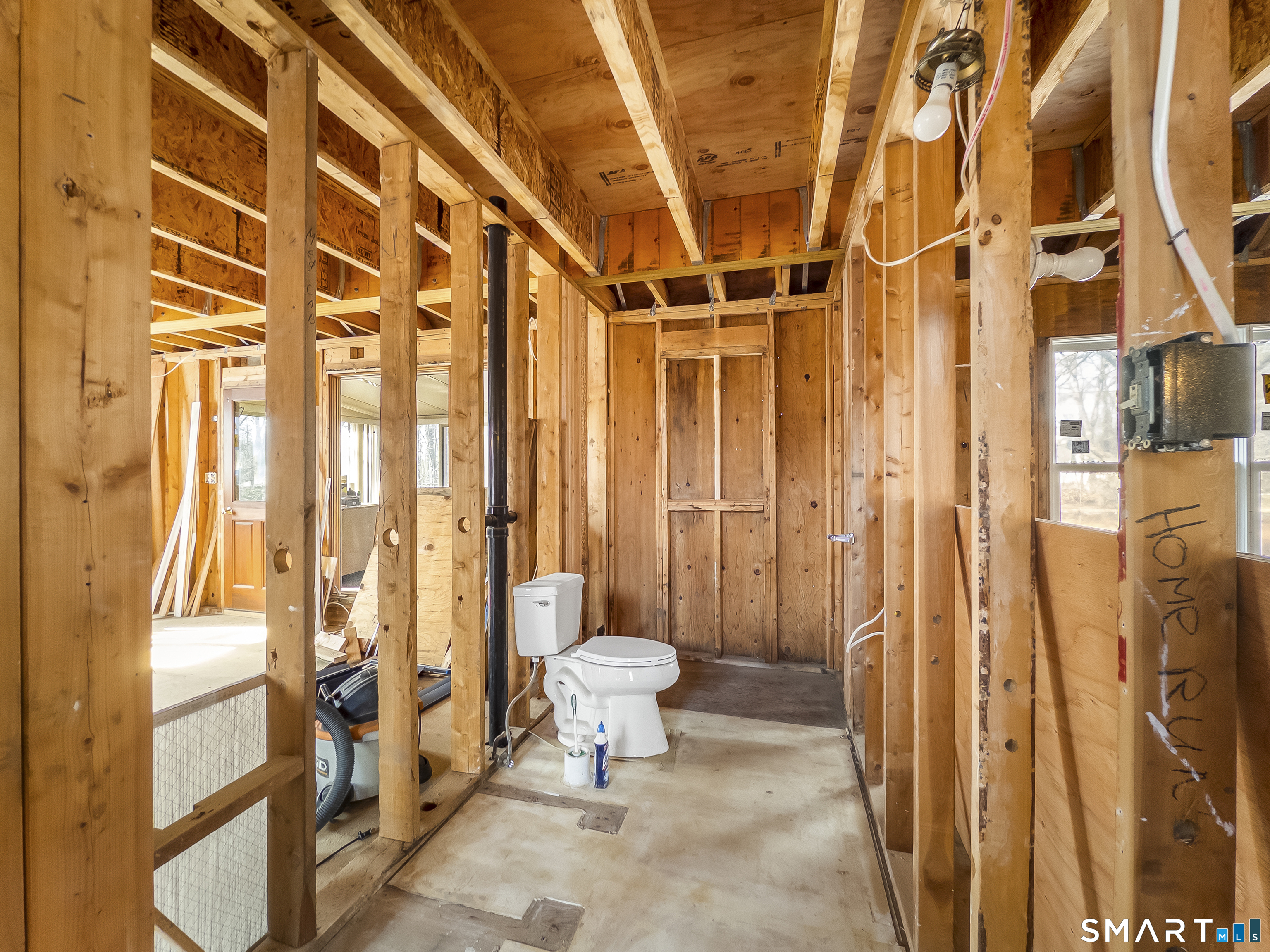 58 Grieb Road Wallingford, CT 06492 - Photo 19 of 36 a bathroom with a shower and a glass door