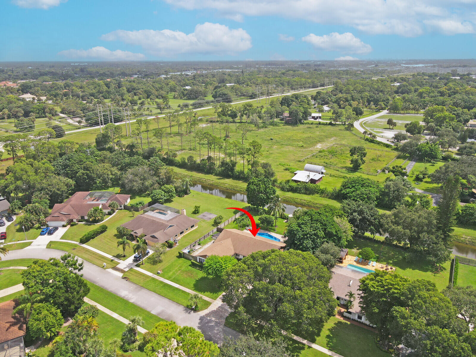 166 Old Country Road South Wellington, FL 33414 - Photo 52 of 76 11_Aerial_11_mls