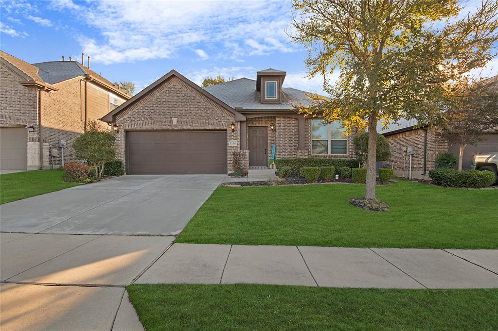 5116 Prospect Street McKinney, TX 75071 - Photo 1 of 23 front view of house with a yard