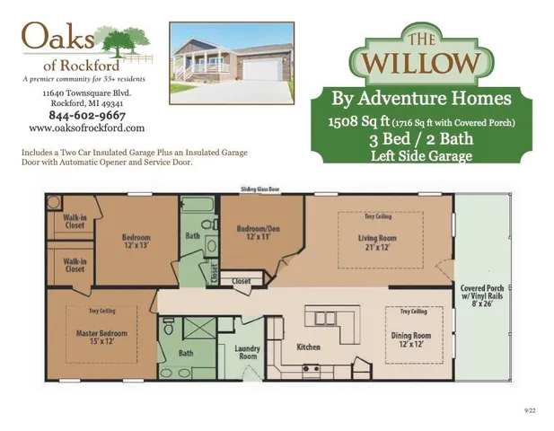 $270,000 | 5906 Trillium Hills Drive Northeast, Rockford, MI 49341