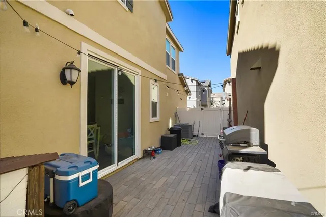 a room with furniture and gym equipment