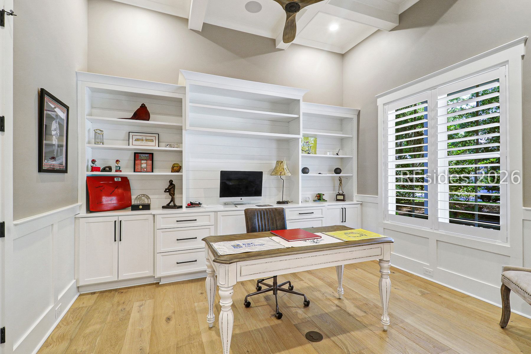 18 Ballybunion Way Bluffton, SC 29910 - Photo 7 of 64 Home office with custom built-ins