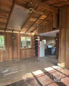 a view of a porch