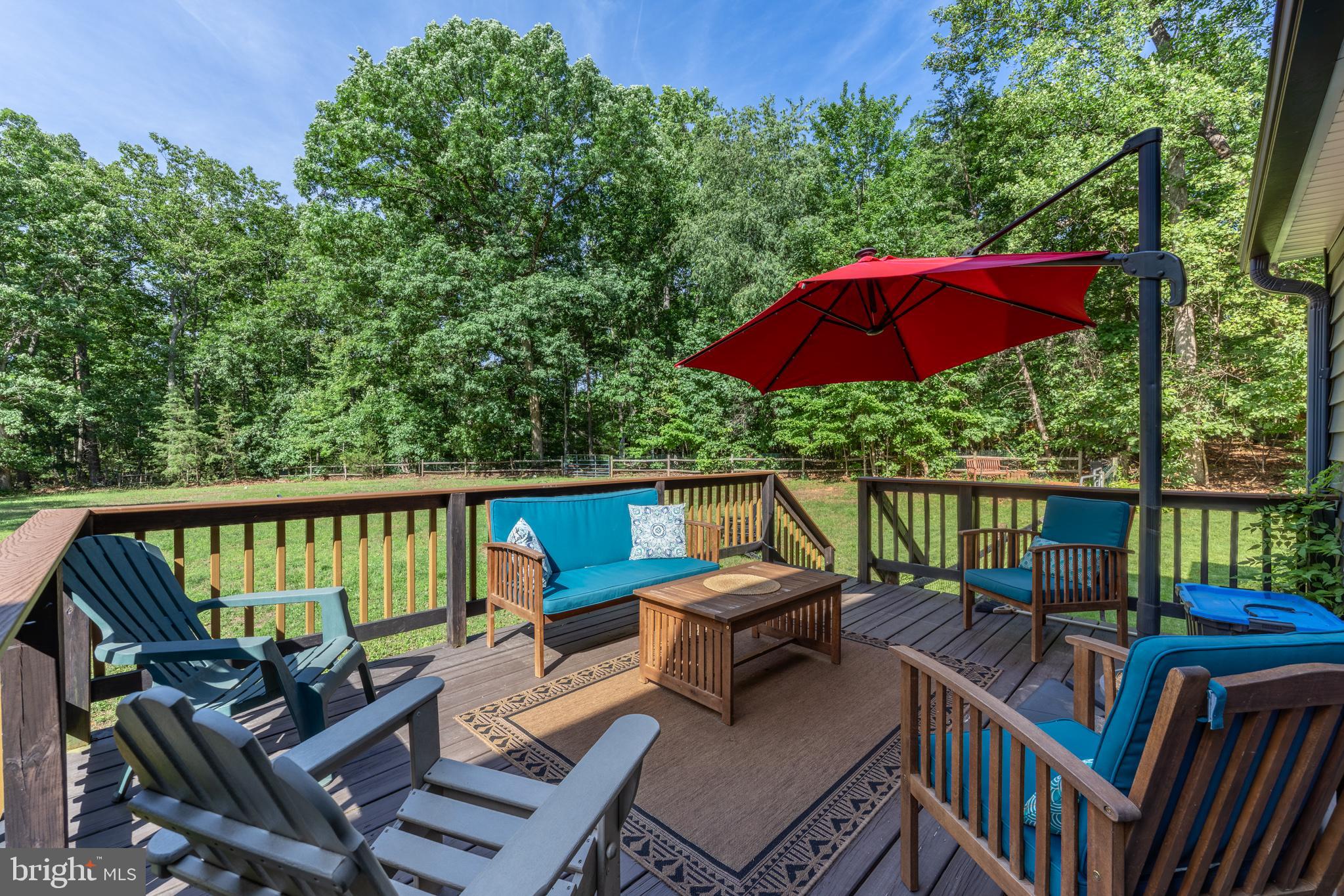 19306 Frazier Road Culpeper, VA 22701 - Photo 41 of 49 Plenty of deck area for furniture.