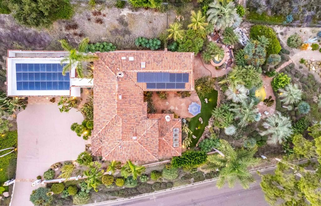 2202 Mountain Vista Drive Encinitas, CA 92024 - Photo 27 of 28 an aerial view of a house