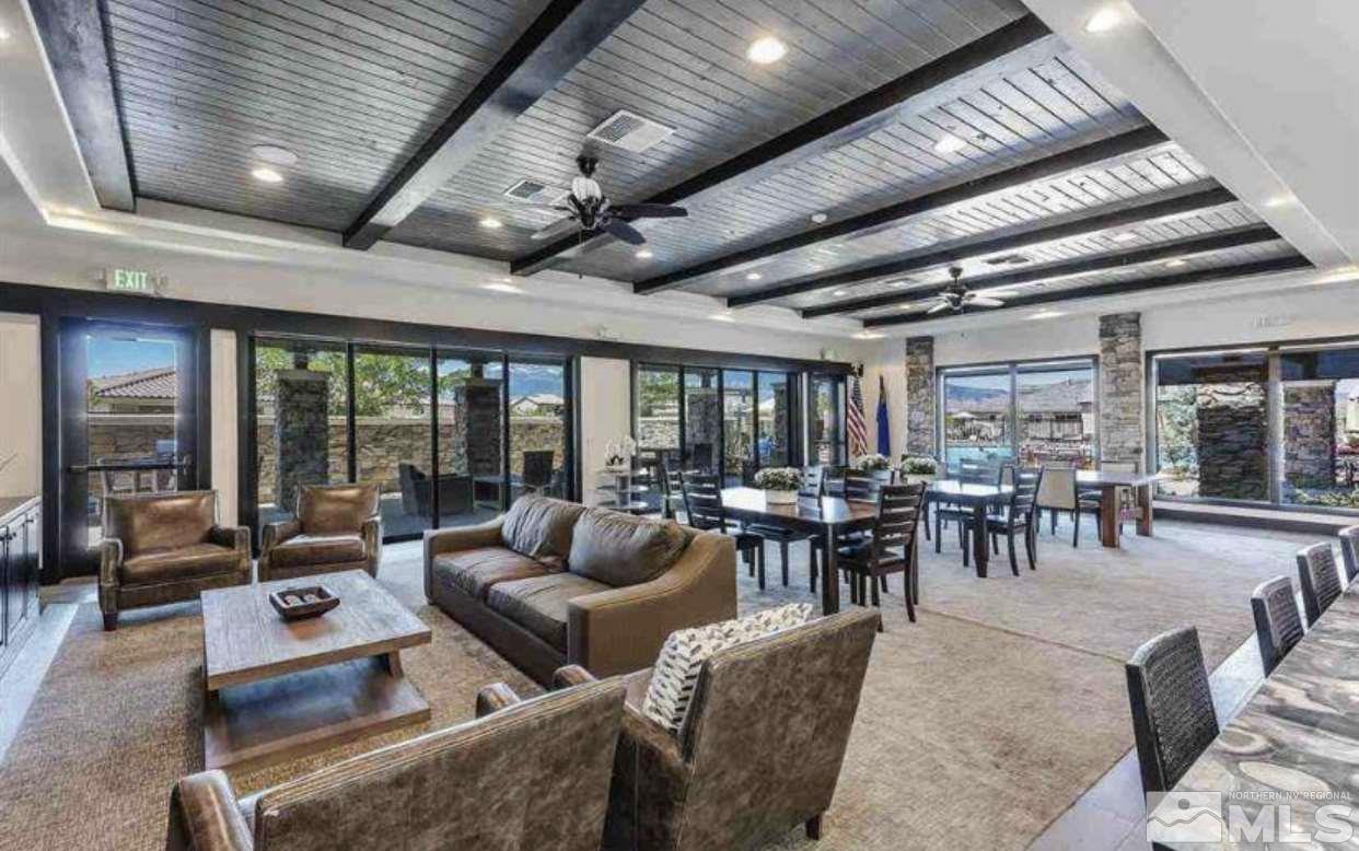 3175 Show Jumper Lane Reno, NV 89521 - Photo 39 of 40 a living room with furniture large window and outdoor seating
