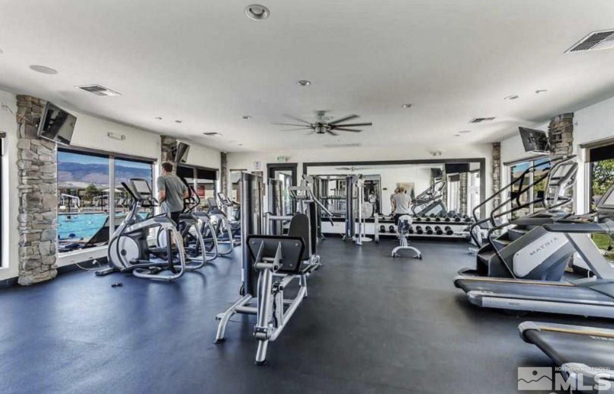 3175 Show Jumper Lane Reno, NV 89521 - Photo 40 of 40 a view of a room with gym equipment
