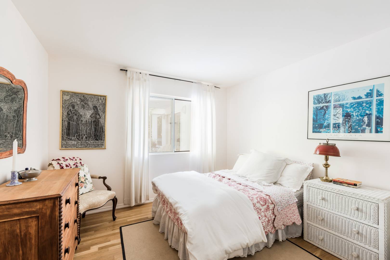 114 Neck Path East Hampton, NY 11937 - Photo 16 of 20 a bedroom with a bed and a couch