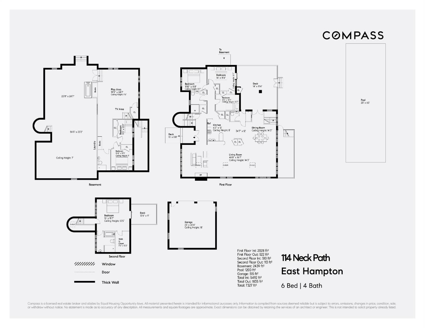 114 Neck Path East Hampton, NY 11937 - Photo 19 of 20 a picture of a bench in a white building