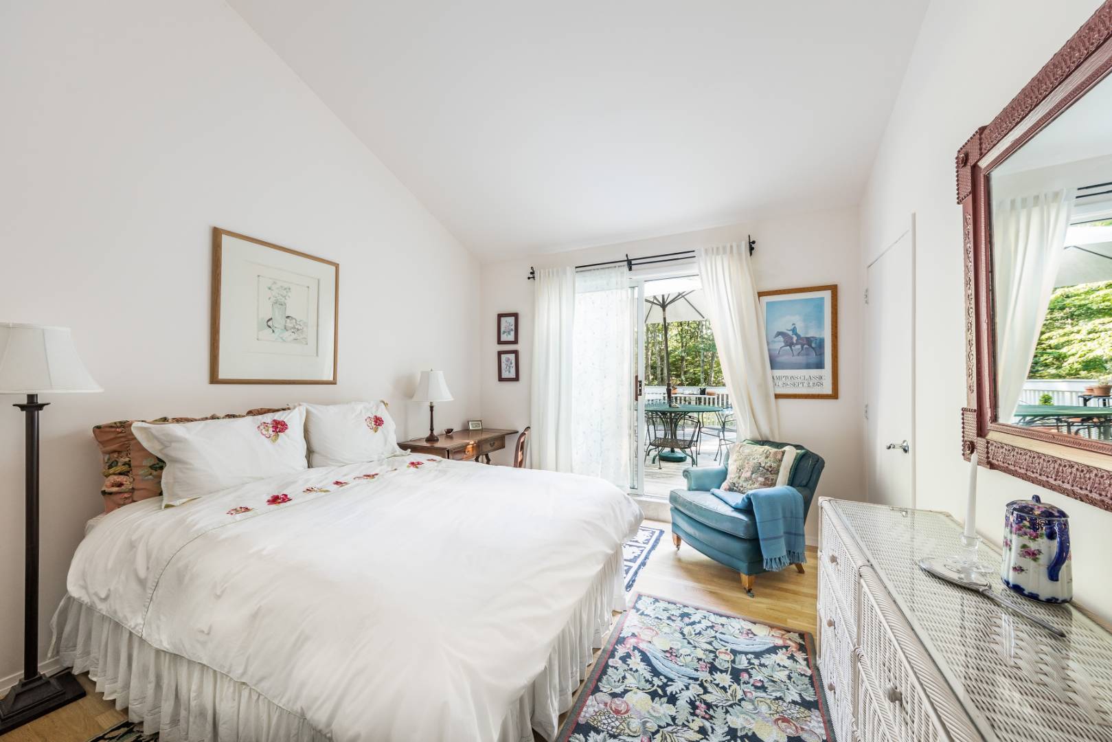 114 Neck Path East Hampton, NY 11937 - Photo 10 of 20 a bedroom with a bed couch and a window